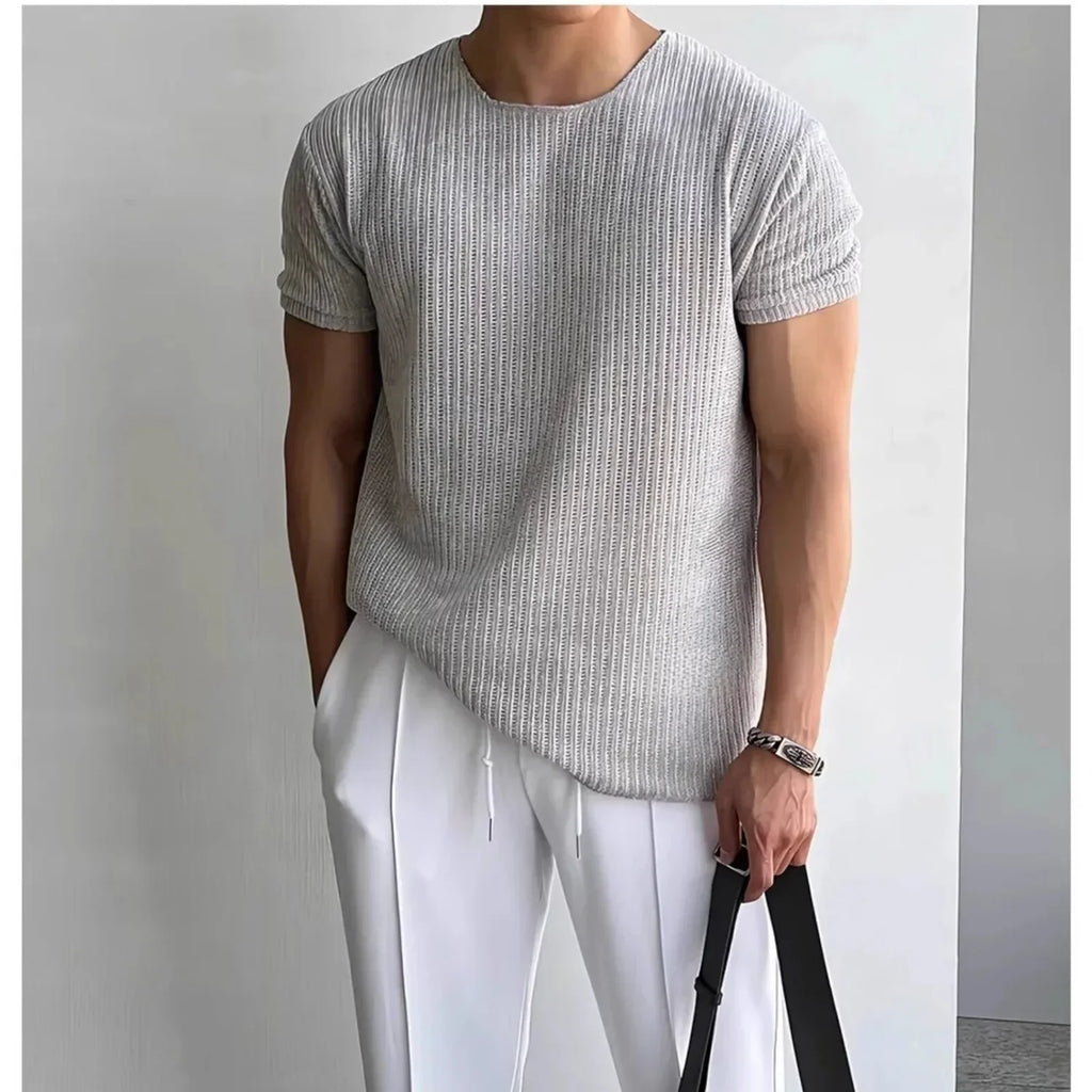 Camiseta de punto elegante