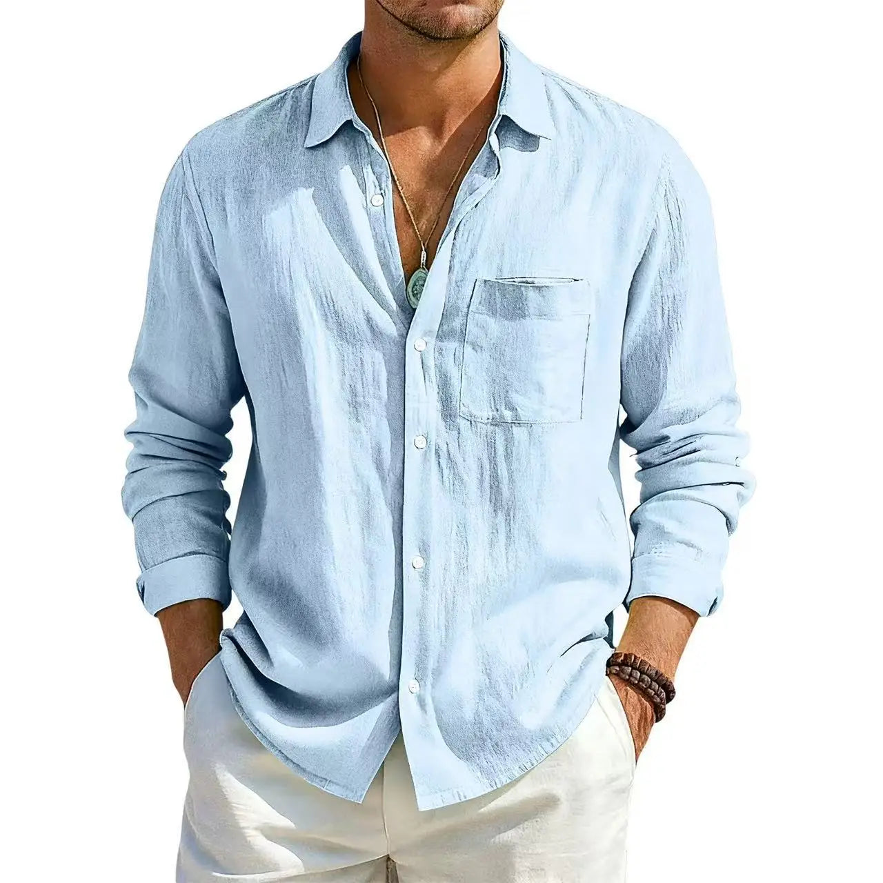 Camisa informal de hombre