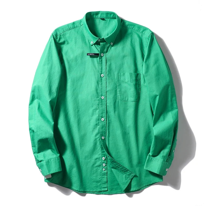 Camisa de algodón para hombre