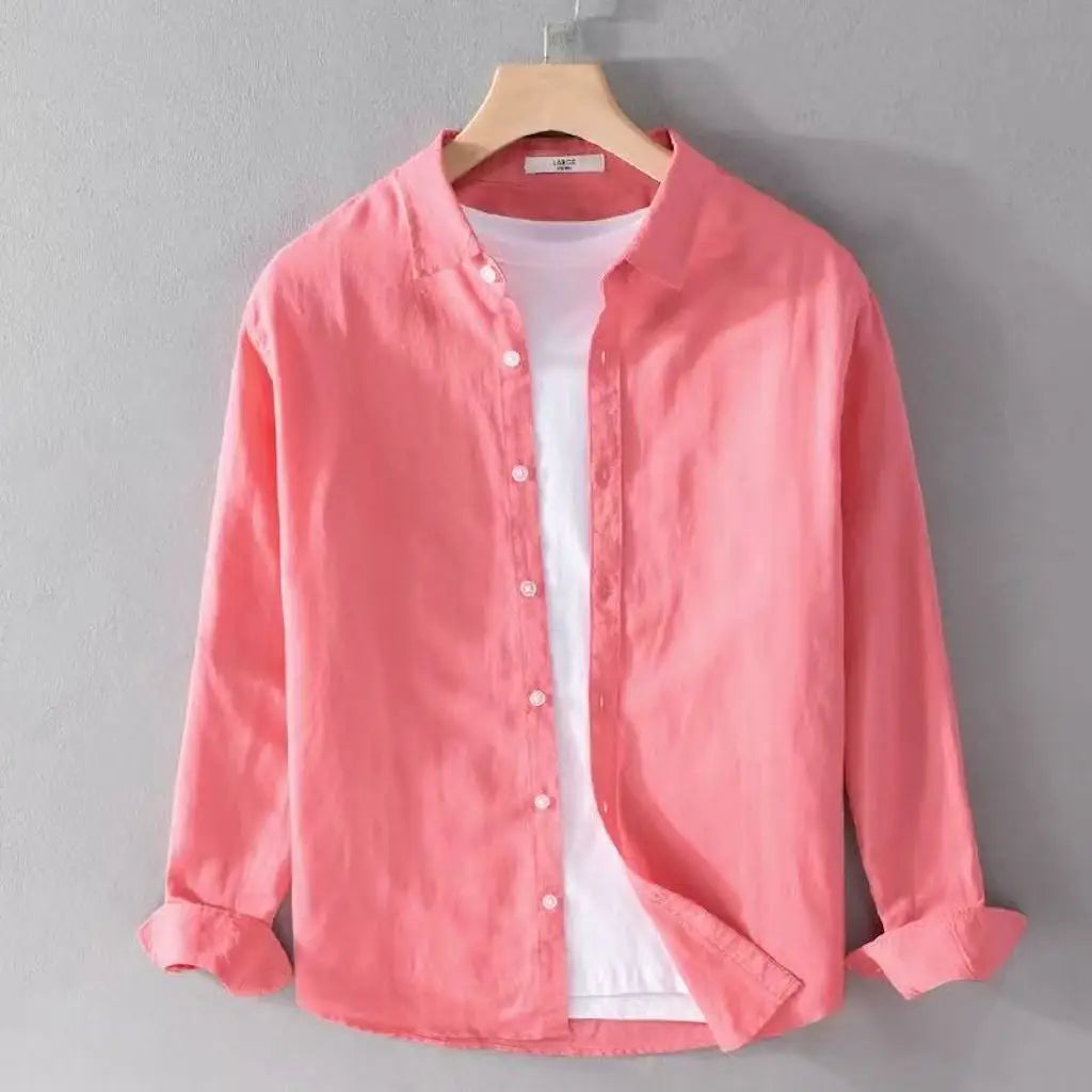 Camisa elegante de algodón