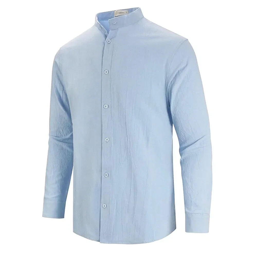 Camisa elegante y ligera de lino