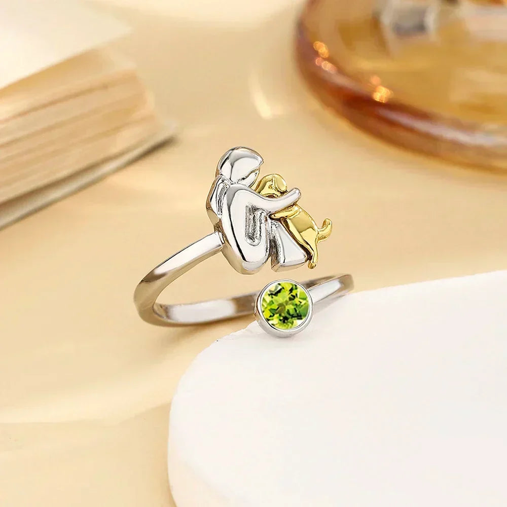 ROSE | Anillo con Icono de Perro