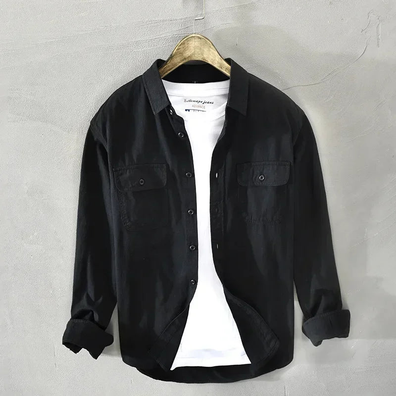 Camisa elegante de algodón