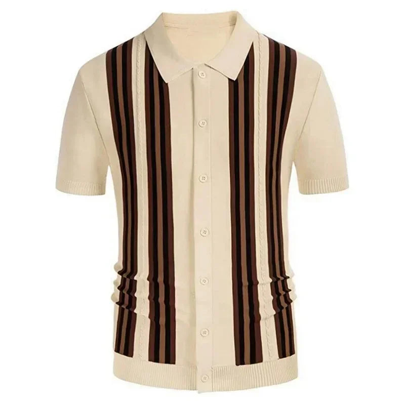 Camisa de punto de manga corta