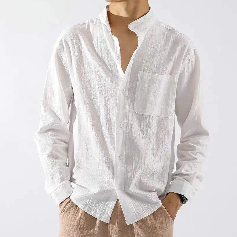 Camisa informal y transpirable