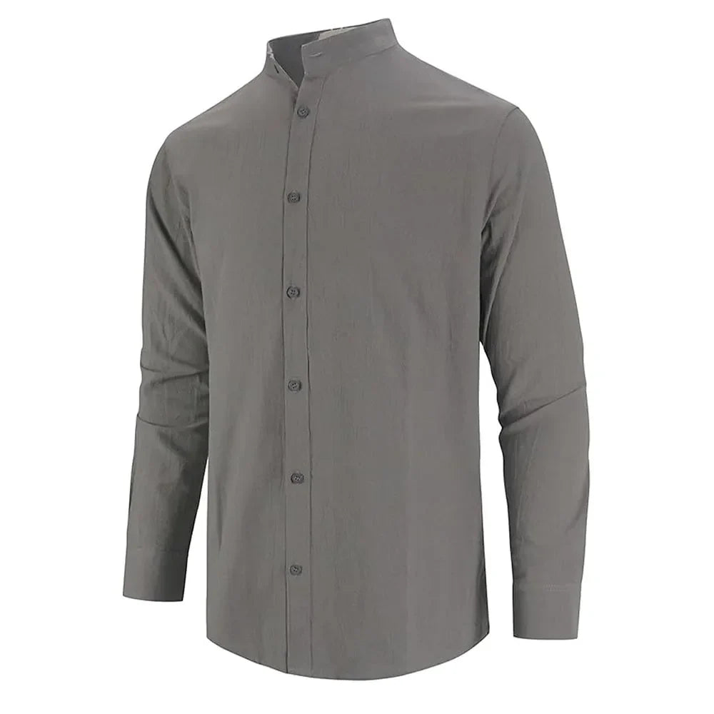 Camisa elegante y ligera de lino