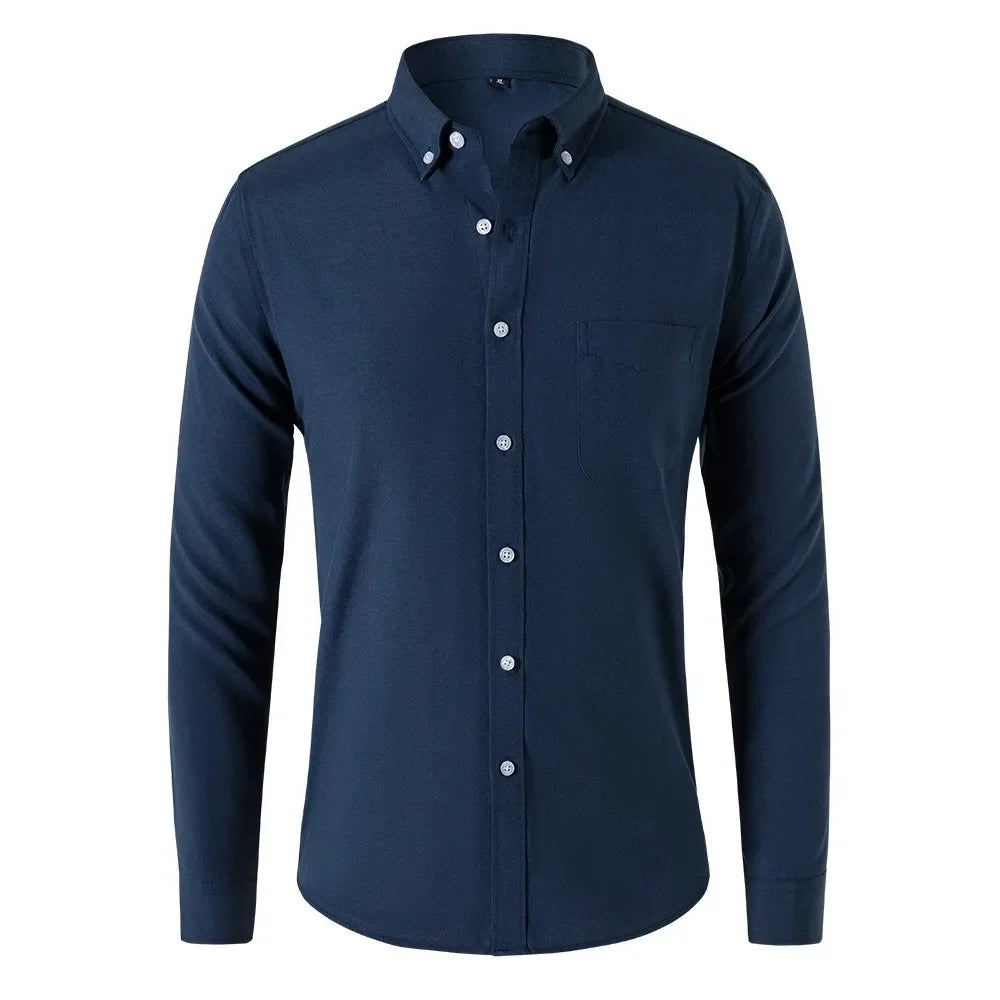 Elegante camisa Oxford