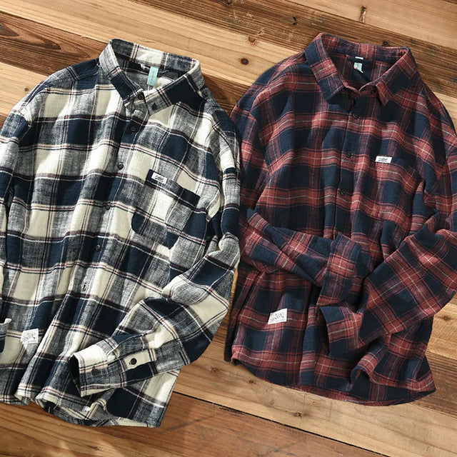Camisa elegante a cuadros