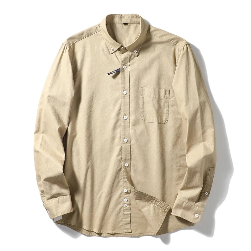 Camisa de algodón para hombre