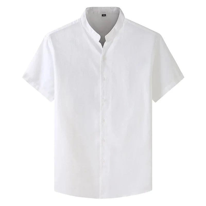 Camisa informal de algodón