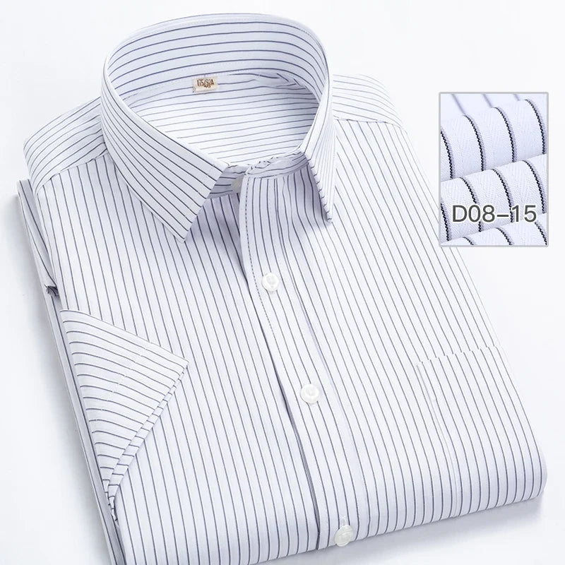 Camisa de negocios de manga corta
