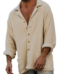 Camisa de lino «Palm Springs»