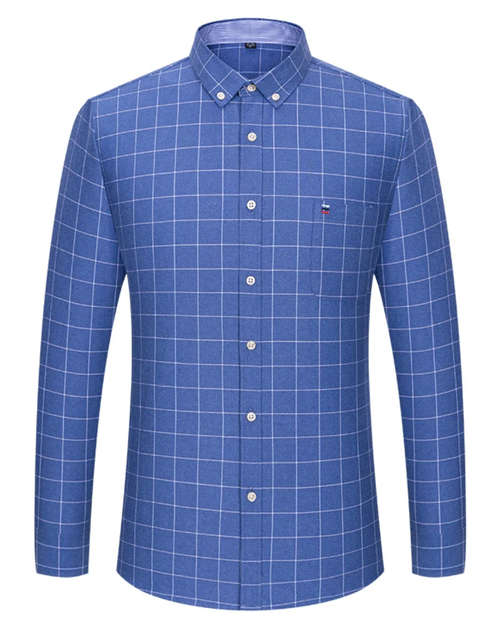 Camisa informal de algodón