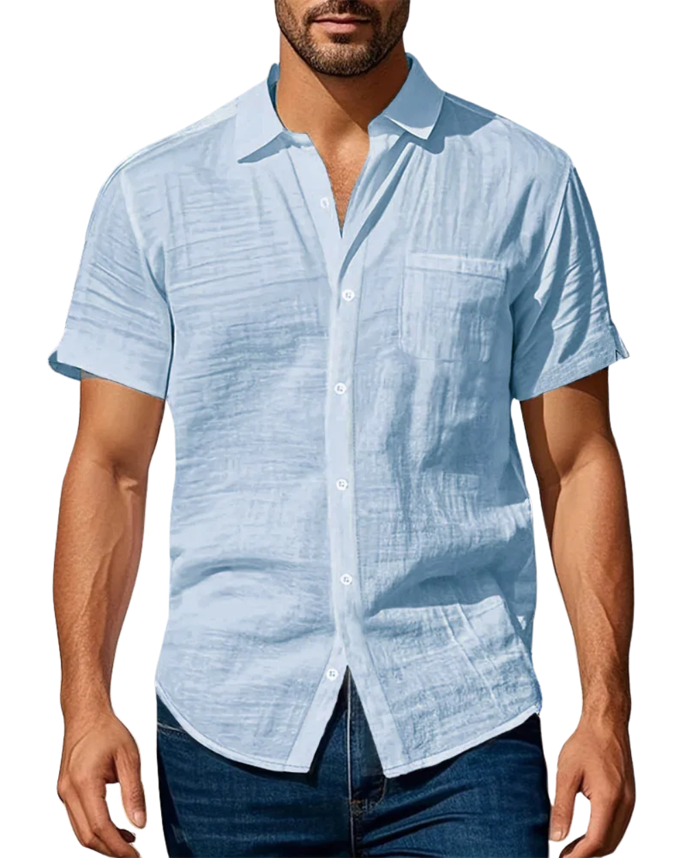 Camisa elegante de hombre