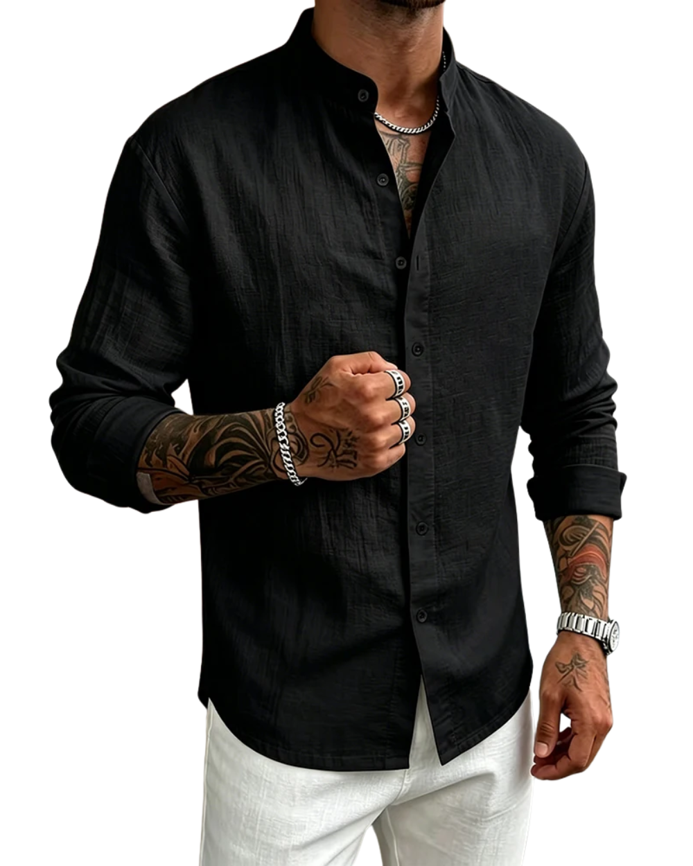 Camisa informal de hombre