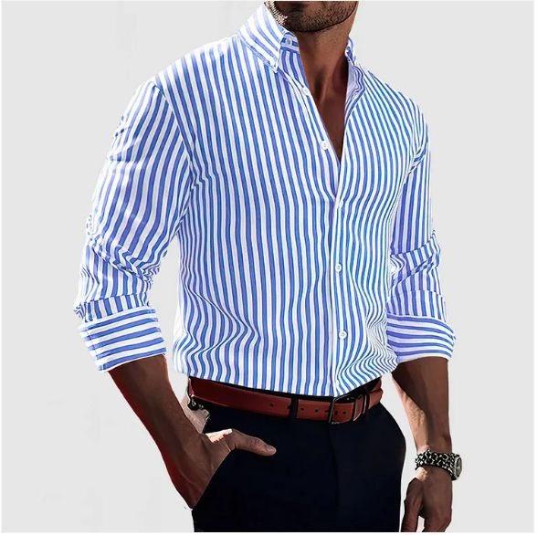 Camisa elegante a rayas