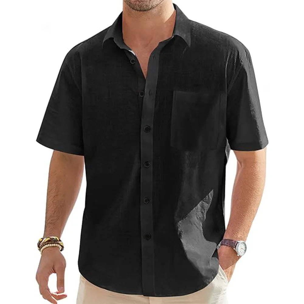 Camisa elegante de algodón
