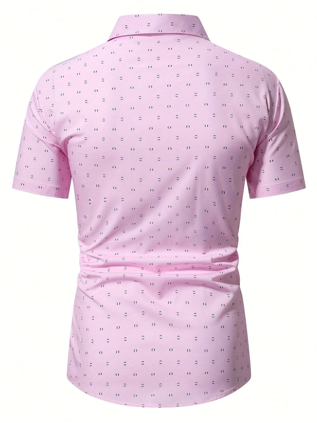 Camisa elegante de manga corta
