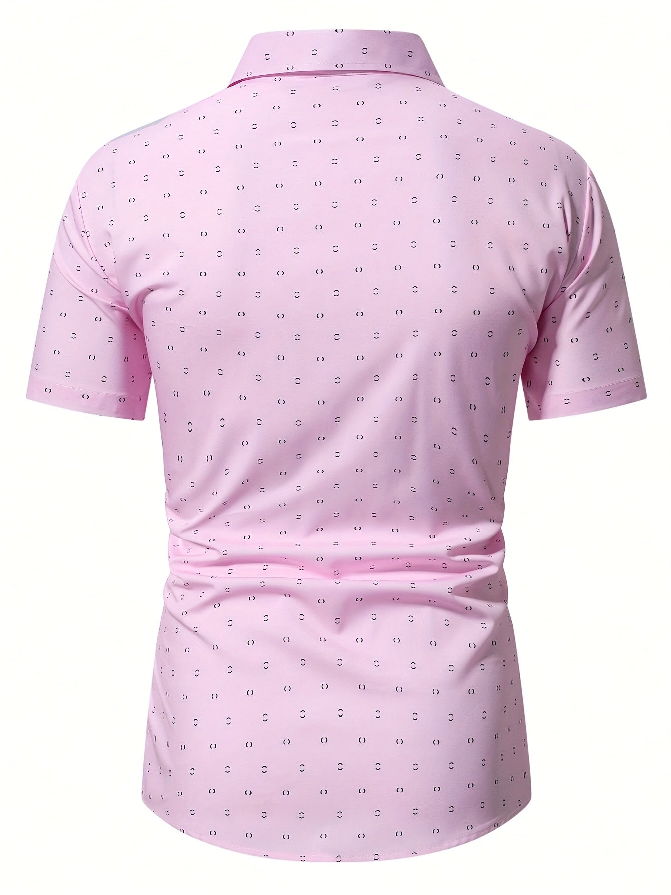Camisa elegante de manga corta