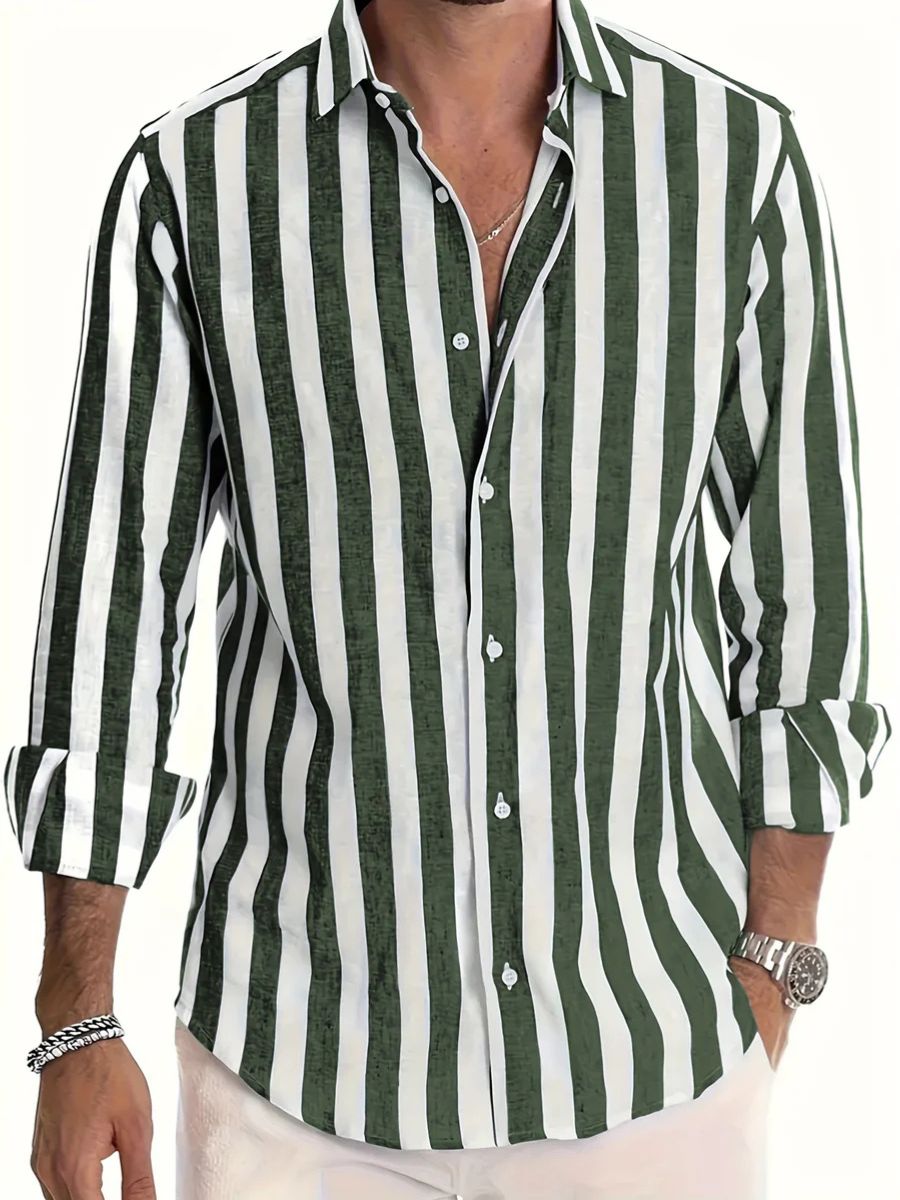 Camisa de verano a rayas