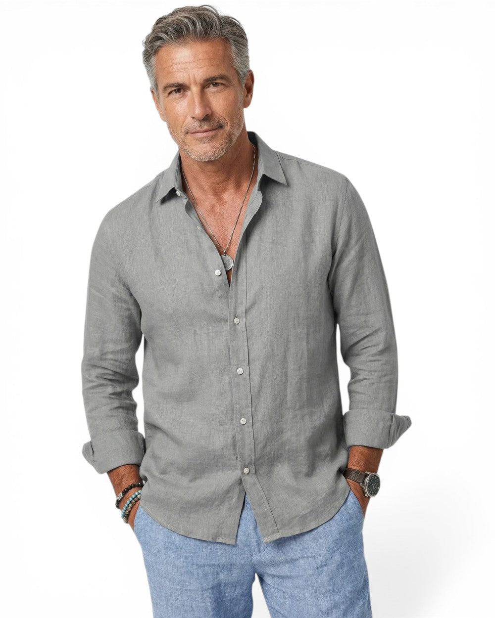 Camisa informal de hombre