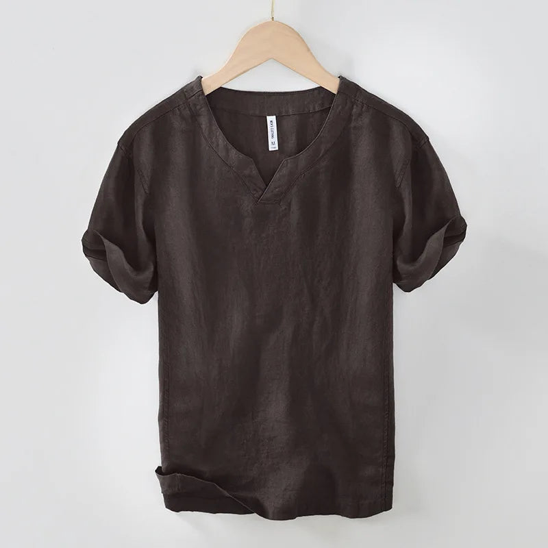 Camisa elegante de lino