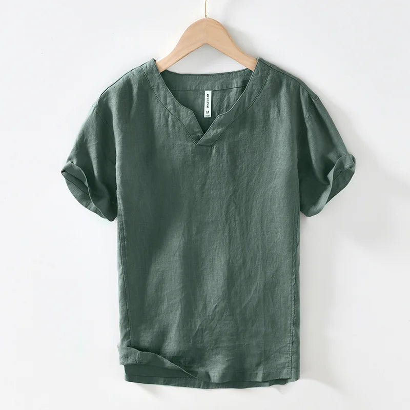 Camisa elegante de lino