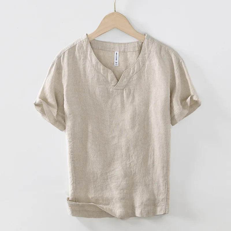 Camisa elegante de lino