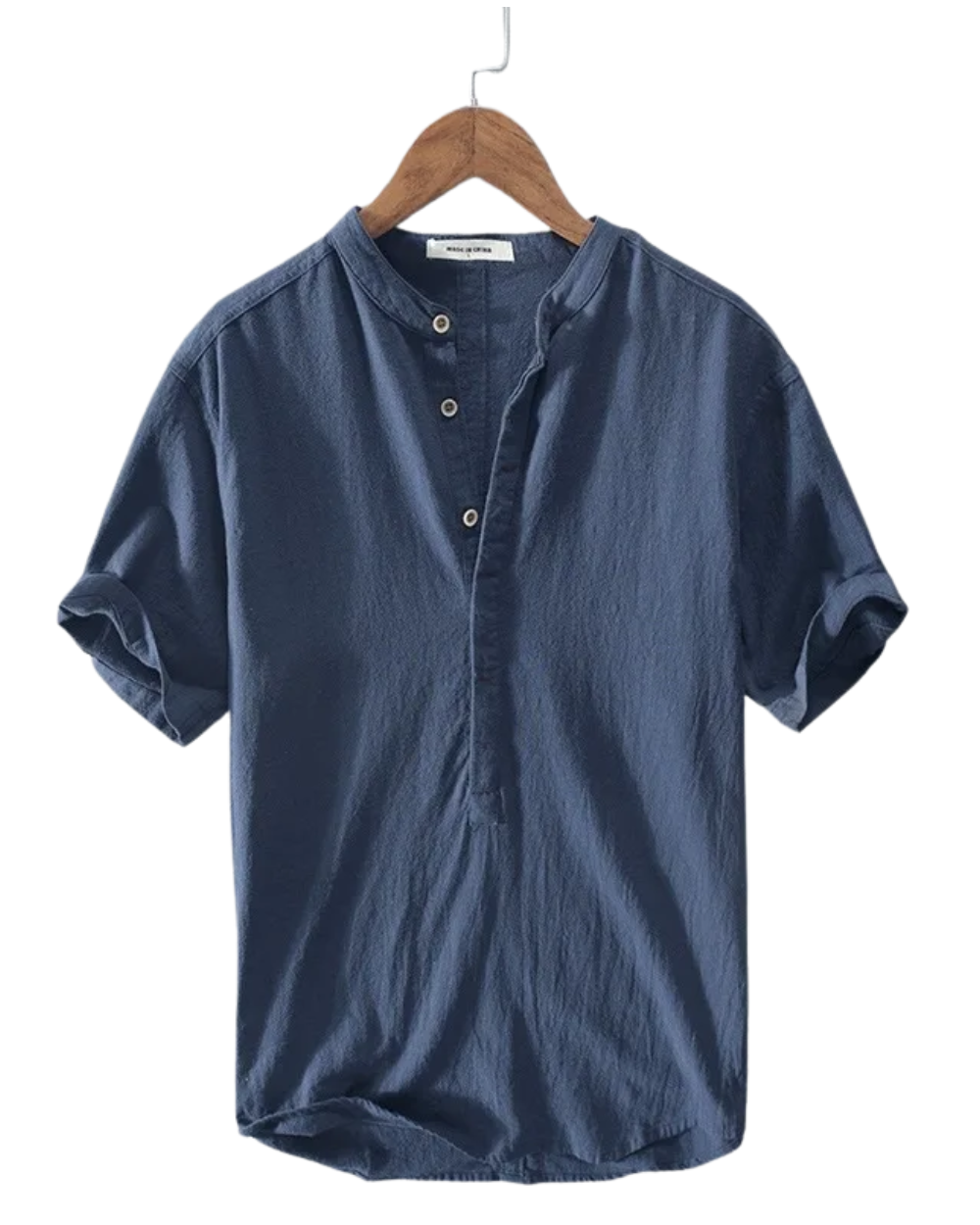 Camisa informal de manga corta para hombre
