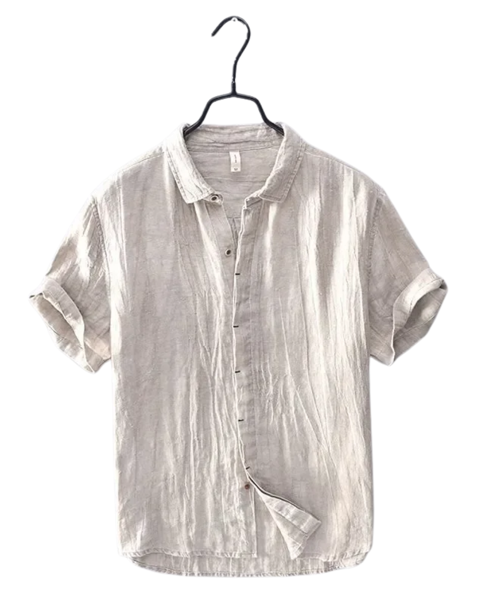 Elegante camisa de verano de lino