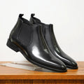 Botines Chelsea de cuero Percival