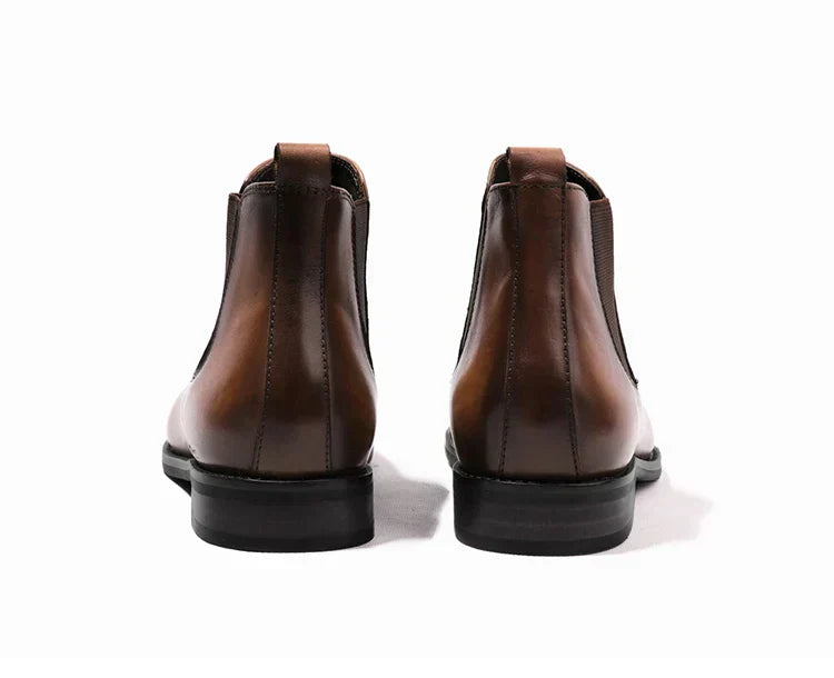 Botines Chelsea de cuero Percival