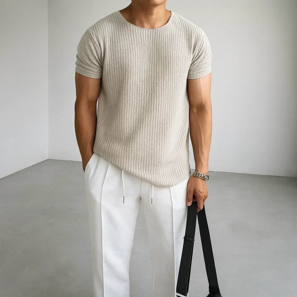 Camiseta de punto elegante