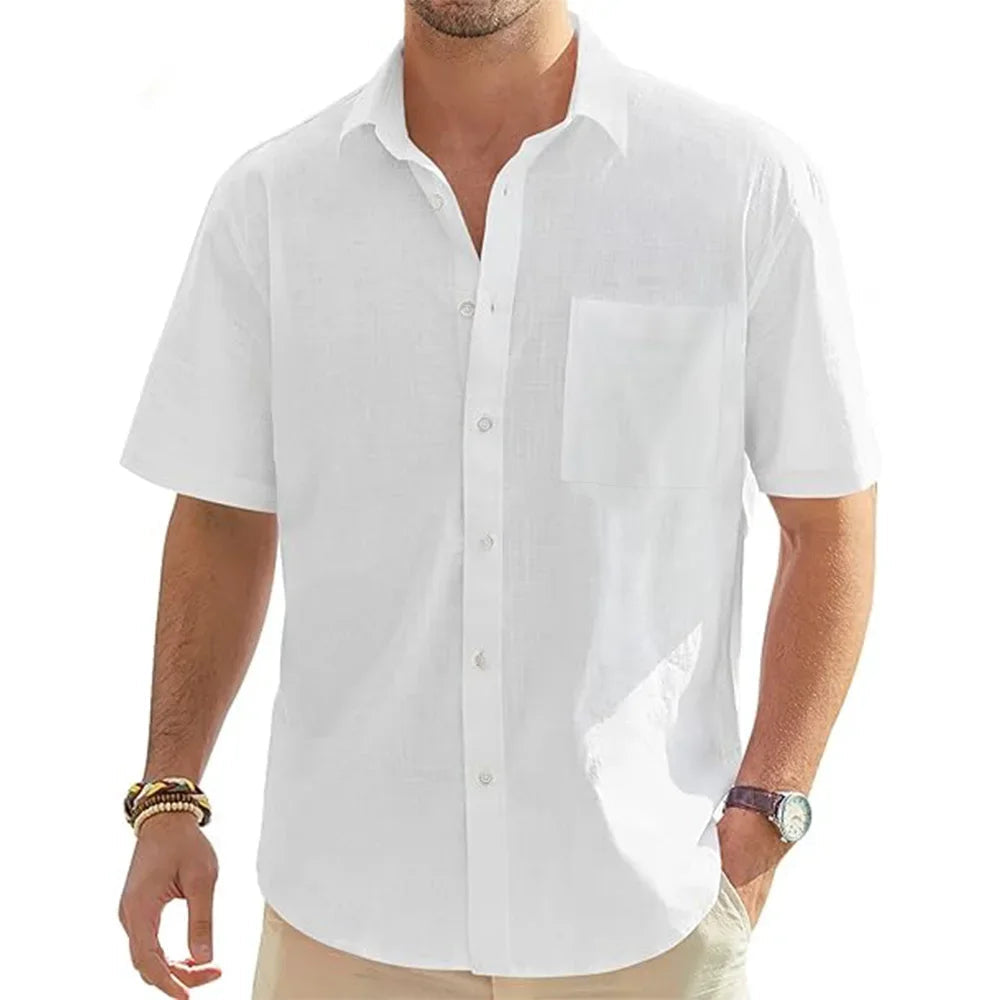 Camisa elegante de algodón