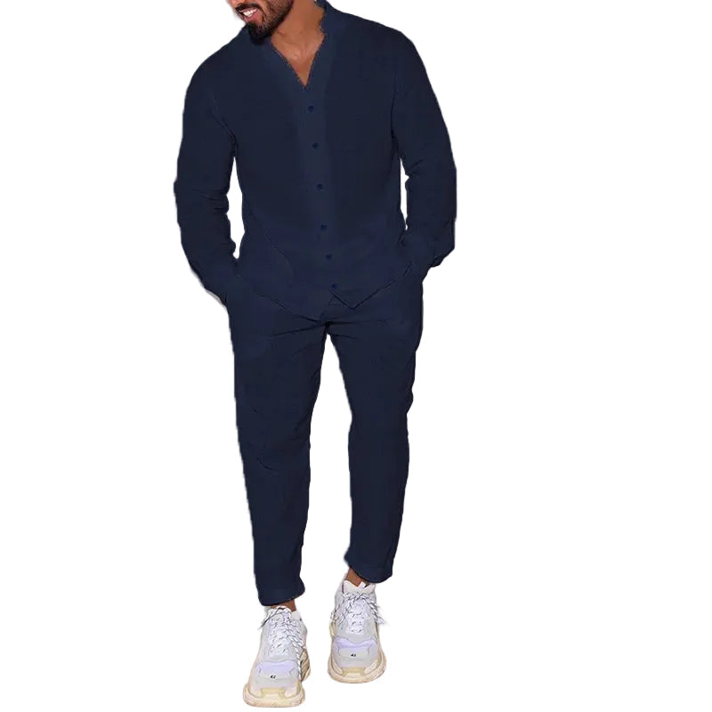 Elegante conjunto de algodón